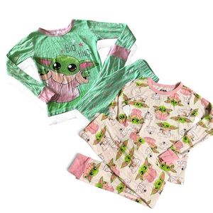 Star Wars Kids Grogu Baby Yoda pajamas set - 4 pc.